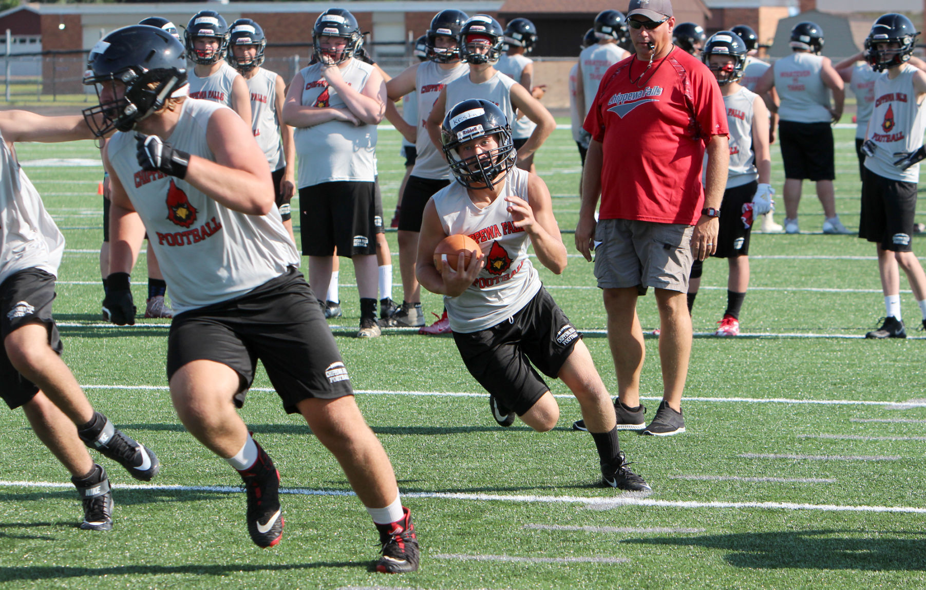 Chi-Hi First Day of Football Practice 8-6-19